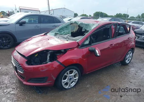 2014 Ford Fiesta Se из США, поврежденный, VIN 3FADP4EJ9EM108181